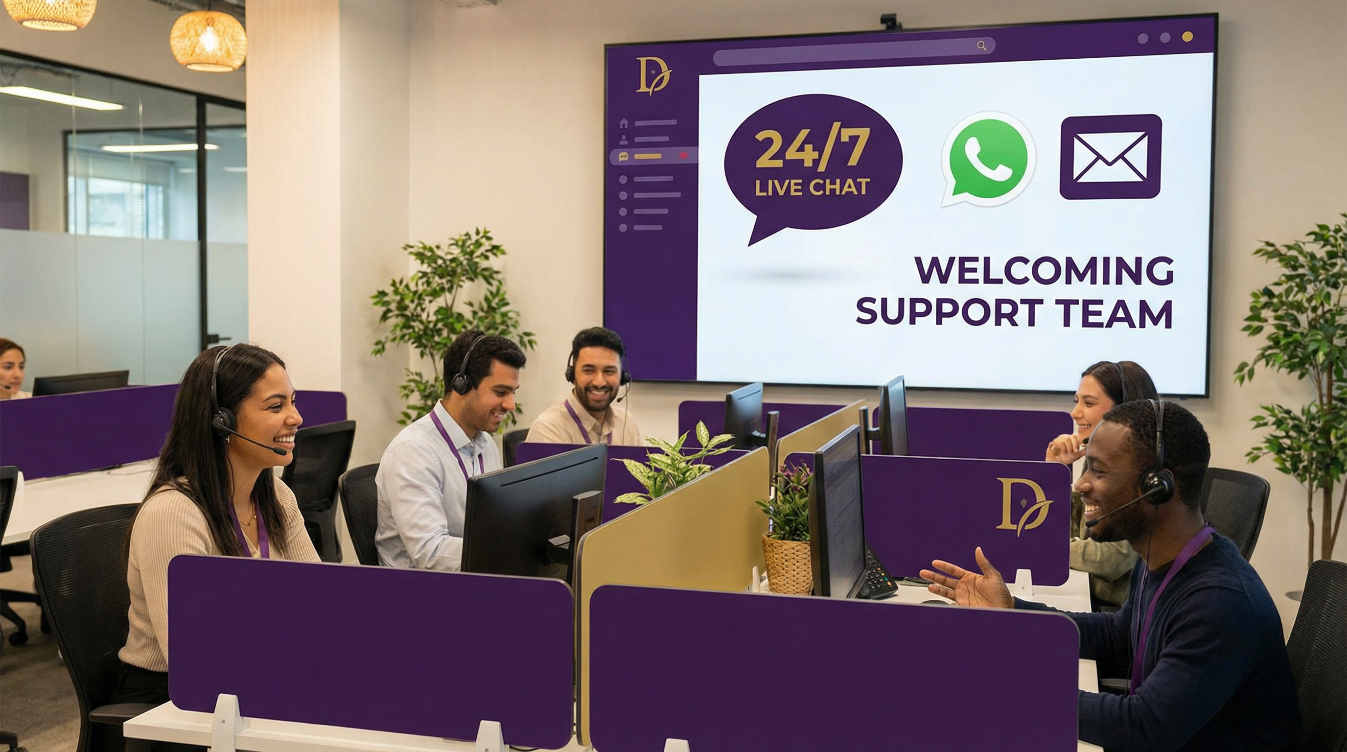 电竞博彩24小时客户服务团队